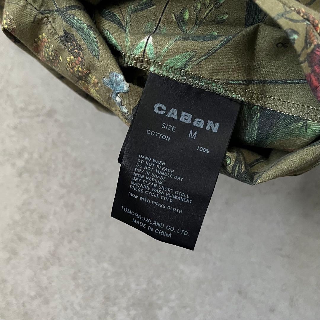 CABaN キャバン コットンブロード パレルモプリントイージーパンツ