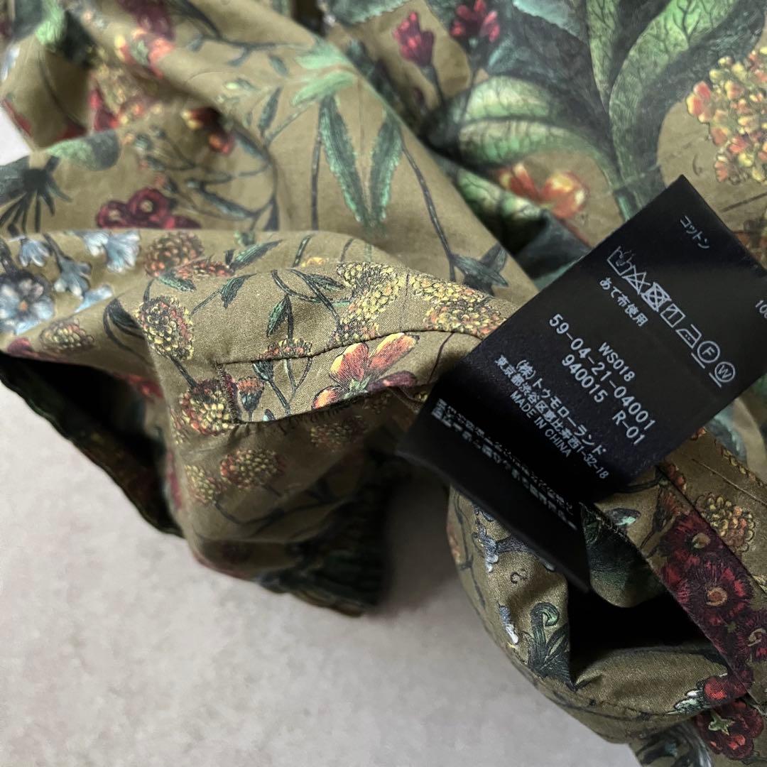 CABaN キャバン コットンブロード パレルモプリントイージーパンツ