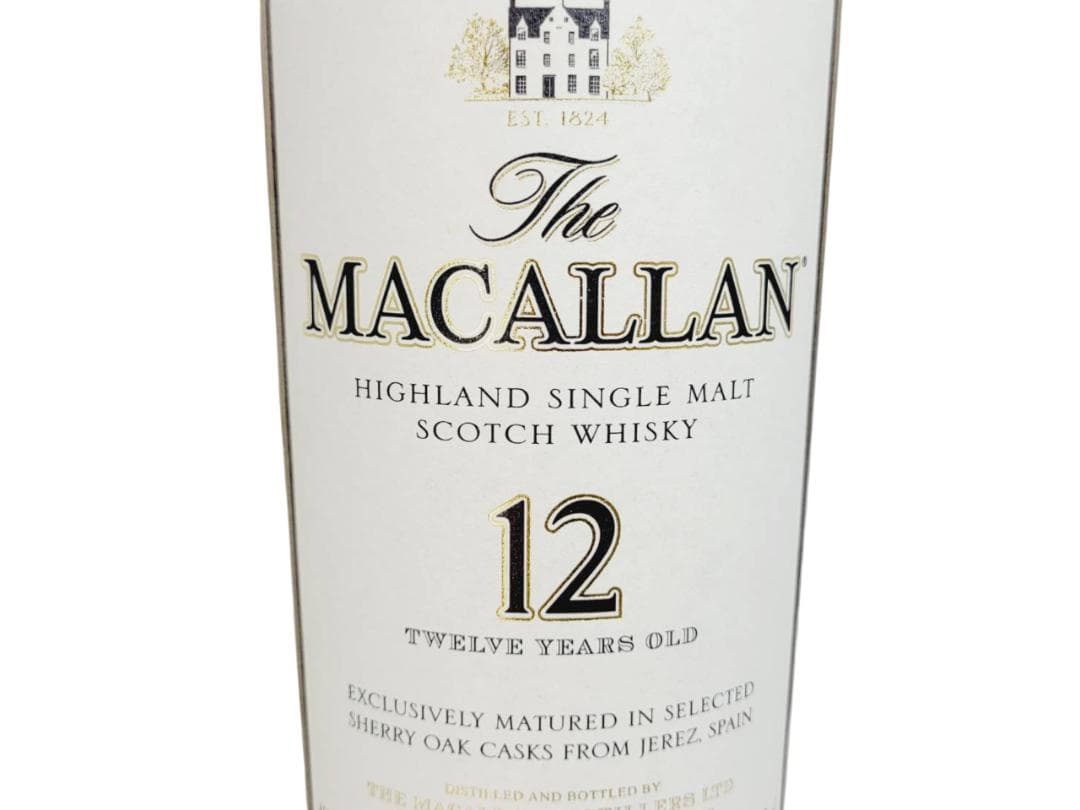 The MACALLANザ・マッカラン 12年 シェリーオークカスク 旧ボトル