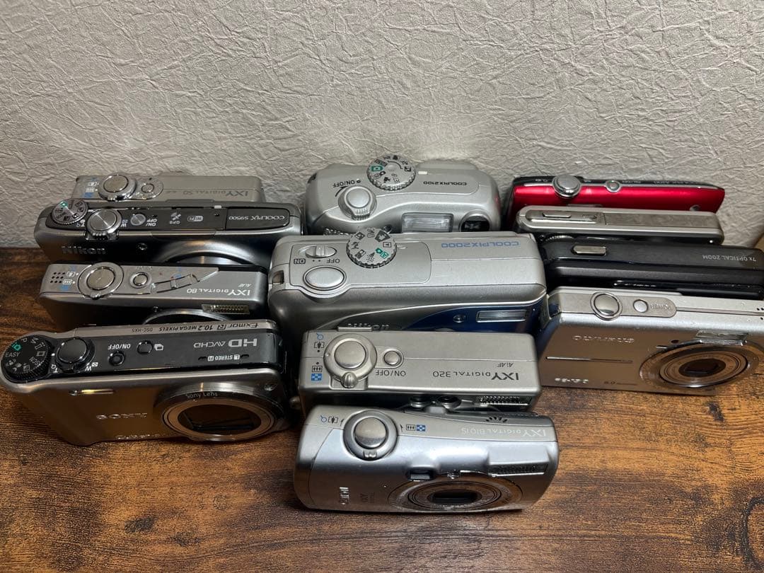 デジカメ ジャンク まとめ 12台