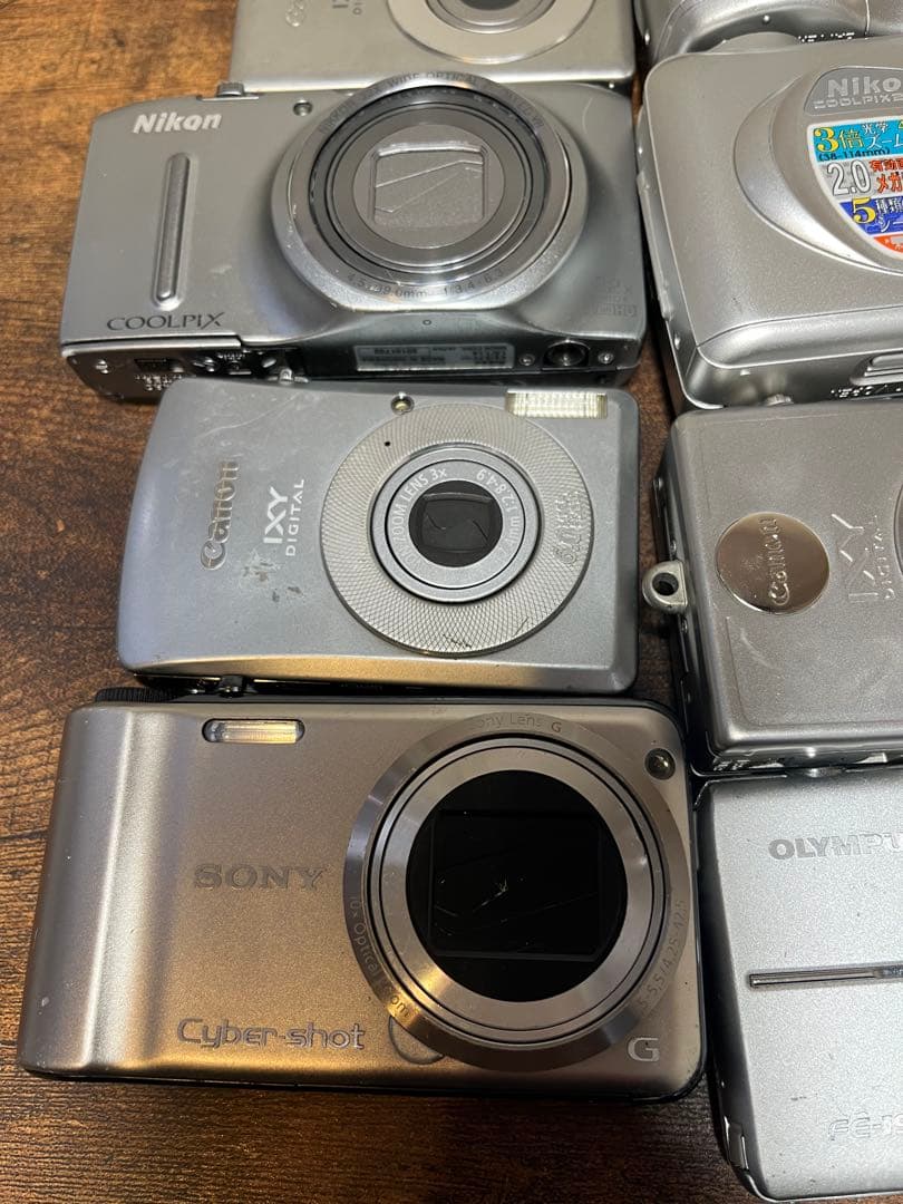 デジカメ ジャンク まとめ 12台