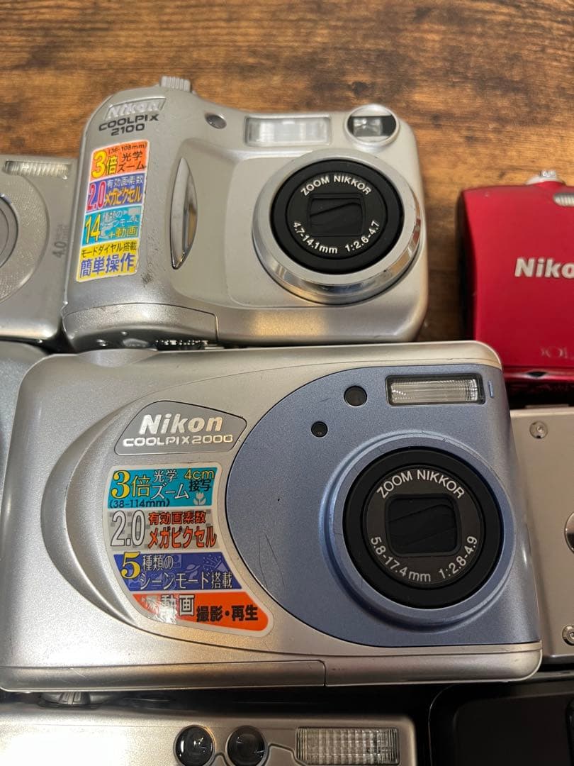 デジカメ ジャンク まとめ 12台