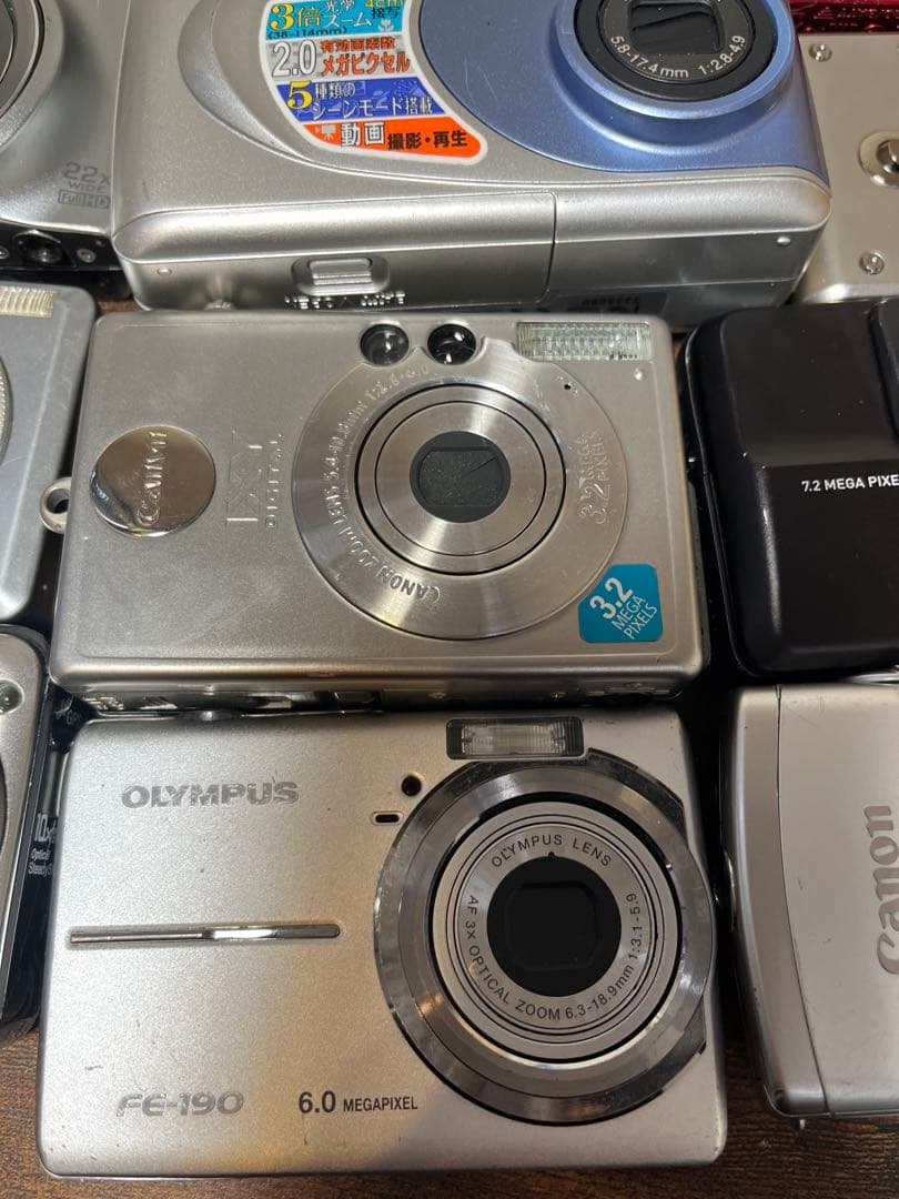 デジカメ ジャンク まとめ 12台