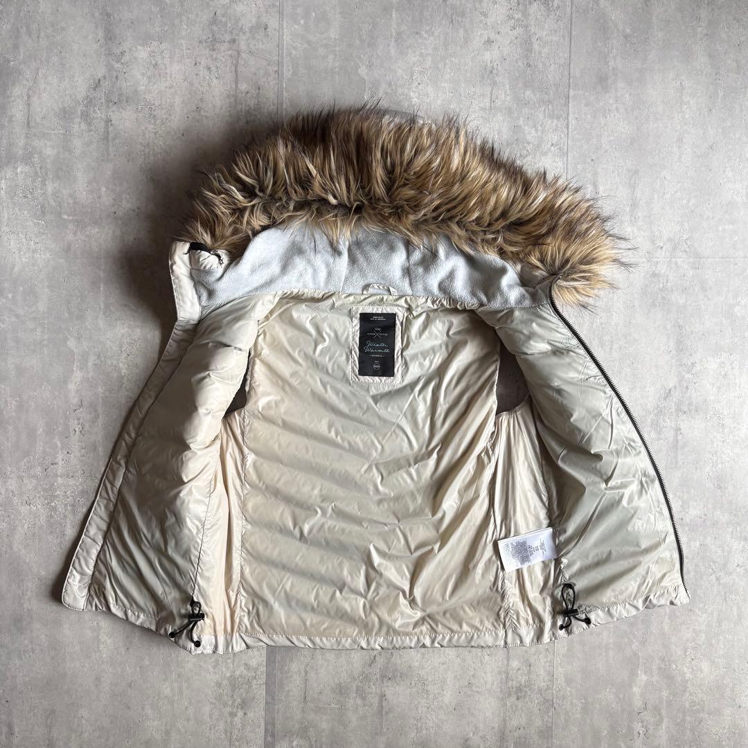 【GAP】ファー付き　ダウンベスト　フード大きめ　y2k お兄系　ギャル男　短丈