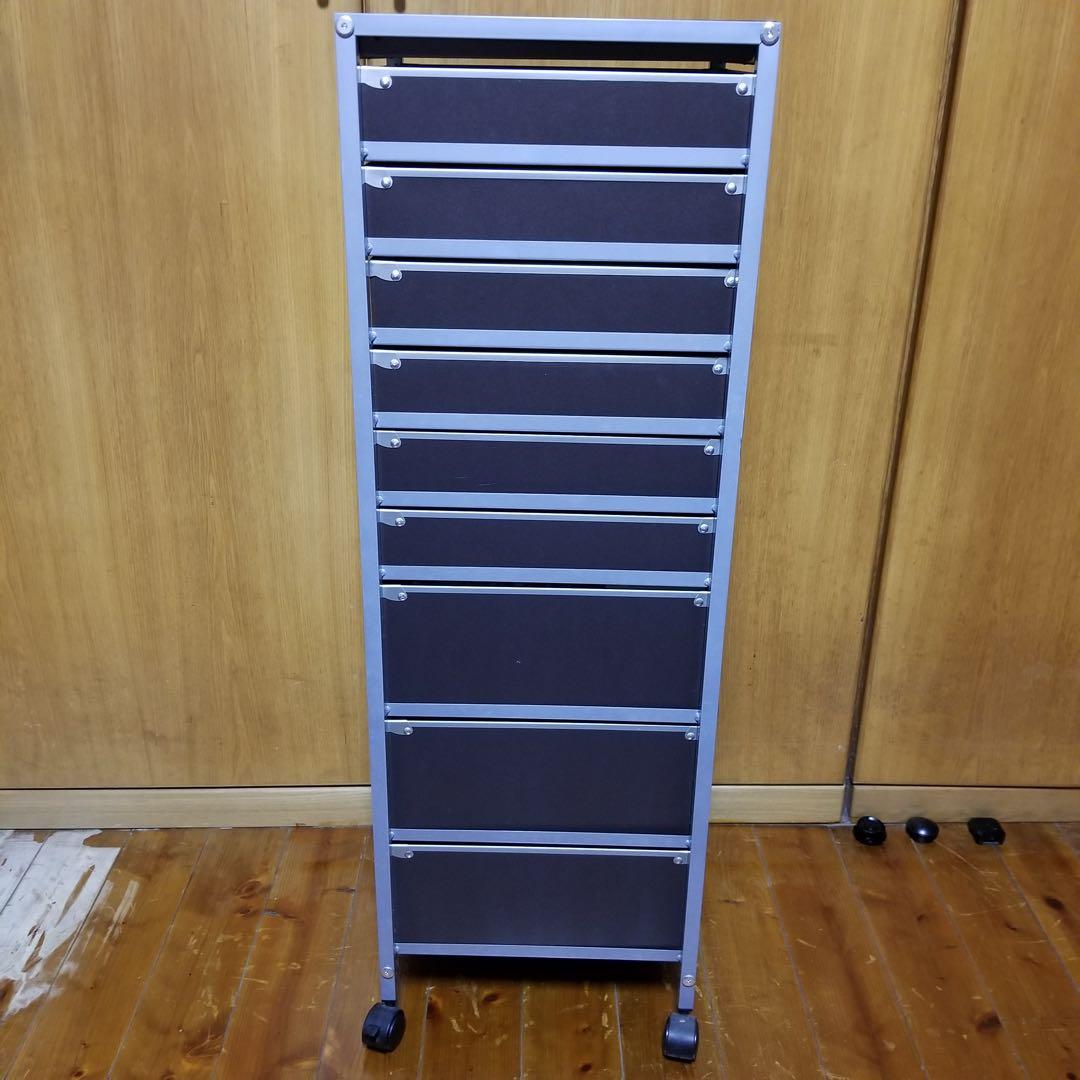 【週末限定価格！】キャスター付き　書類ケース　多段チェスト