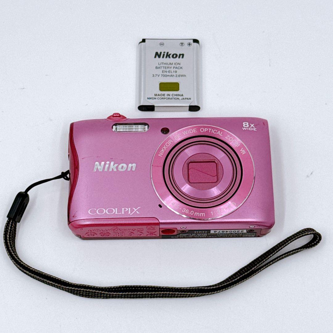 Nikon COOLPIX S3700 ピンク