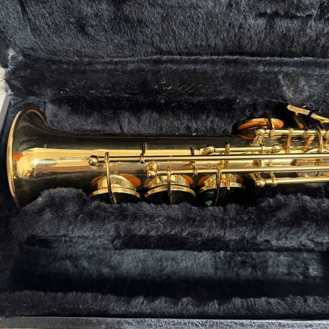 MAXTONE ソプラノサックス 管楽器 ケース付属