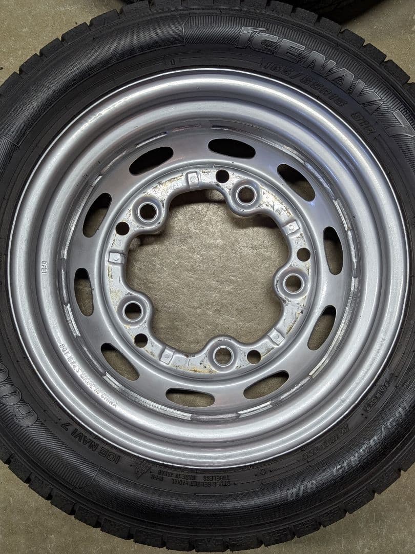 値下げ空冷ビートル 純正タイプホイール スタッドレス 4本 即使用可 使用期間少