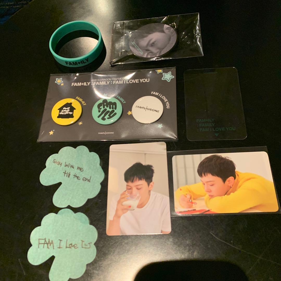G-Dragon ファミリーミーティング グッズセット