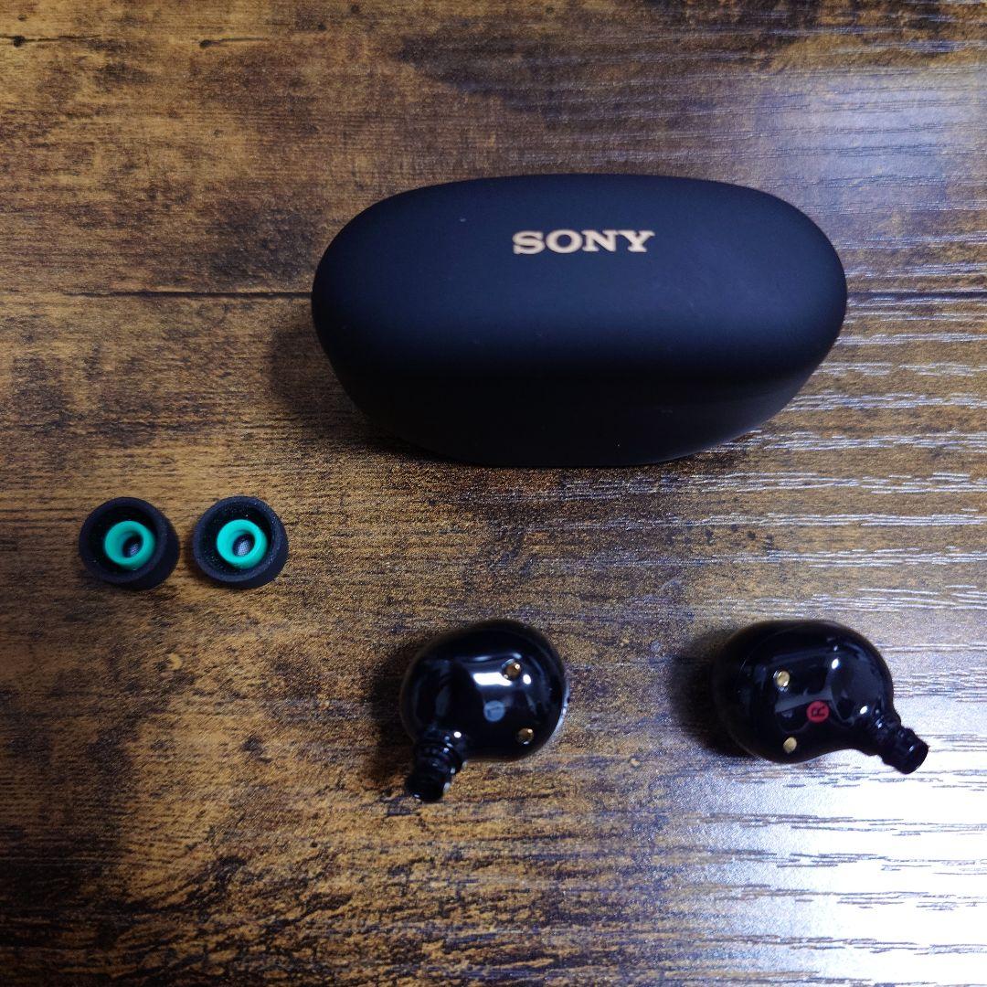 【美品】 SONY WF-1000XM5 ワイヤレスイヤホン ブラック ソニー