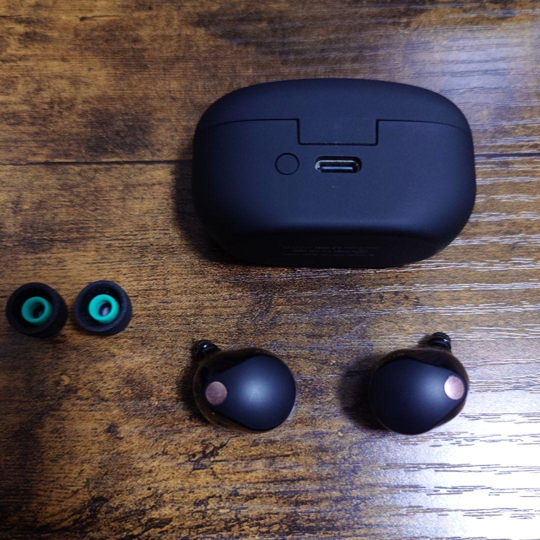 【美品】 SONY WF-1000XM5 ワイヤレスイヤホン ブラック ソニー