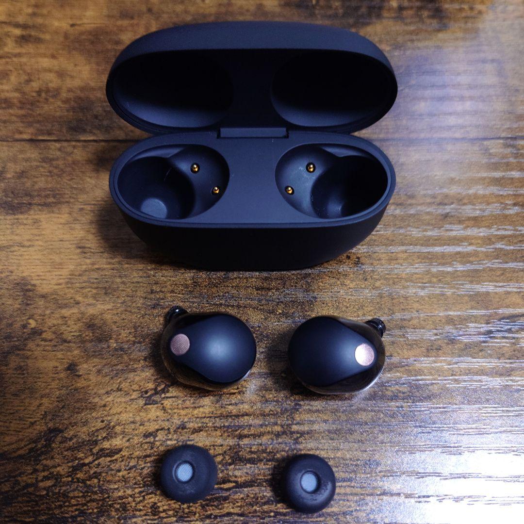 【美品】 SONY WF-1000XM5 ワイヤレスイヤホン ブラック ソニー