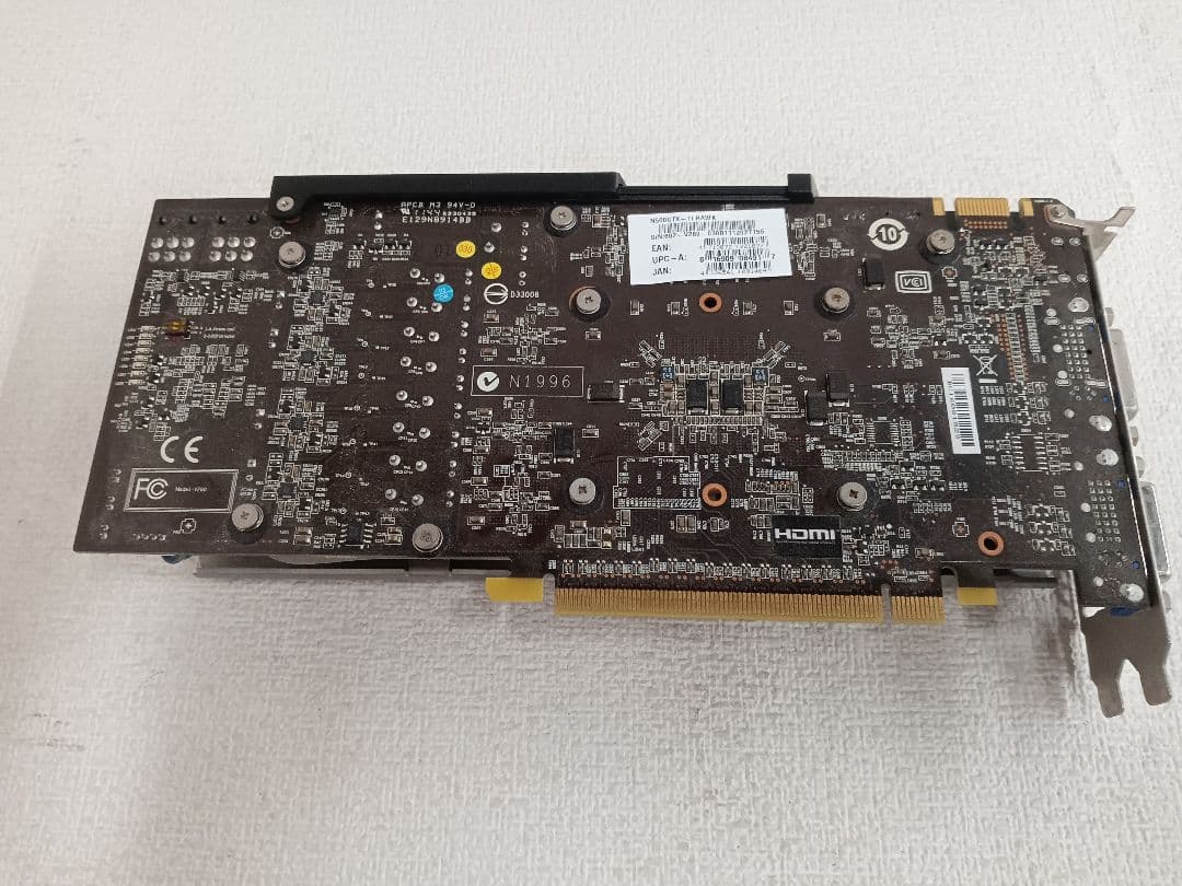 Ω MSI N560GTX-Ti HAWK グラフィックボード