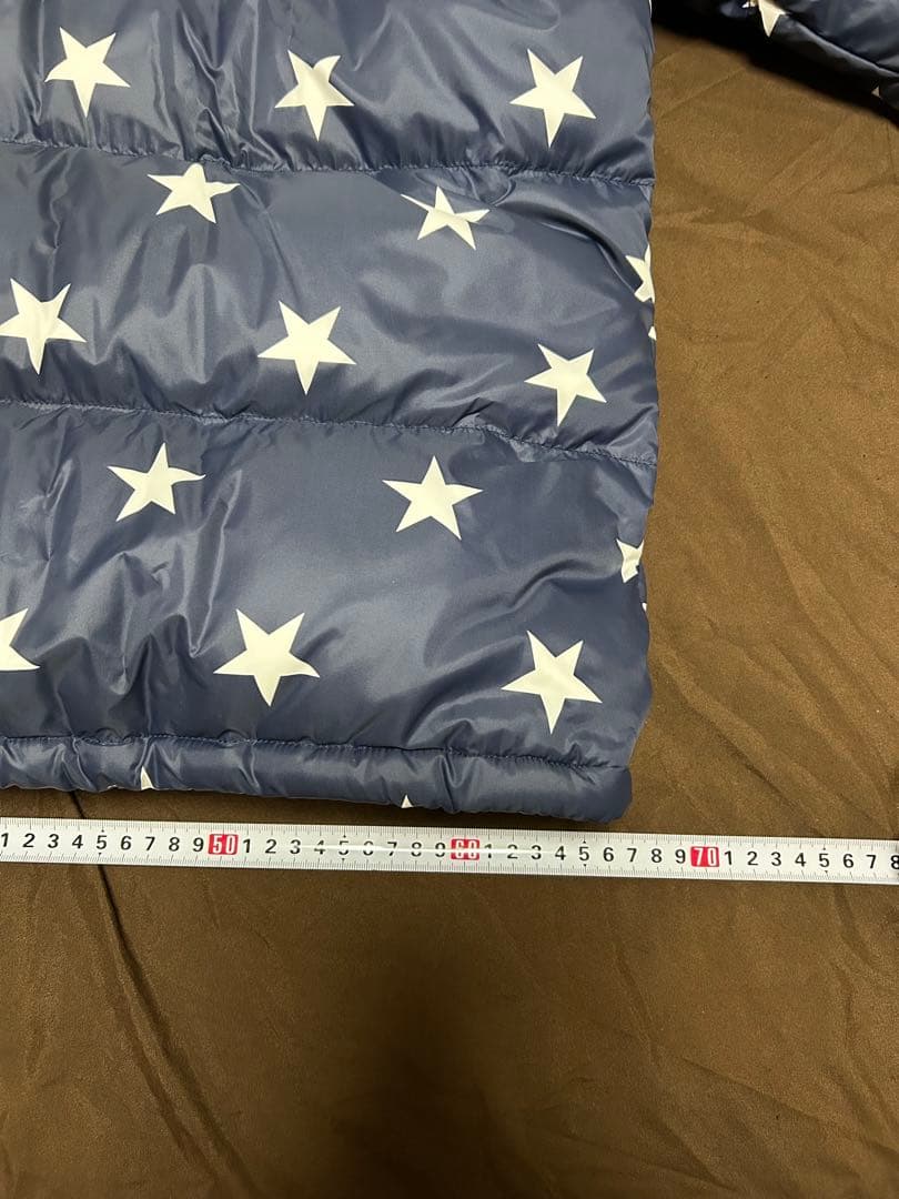 THE NORTH FACE ダウンジャケット 星柄 ネイビー