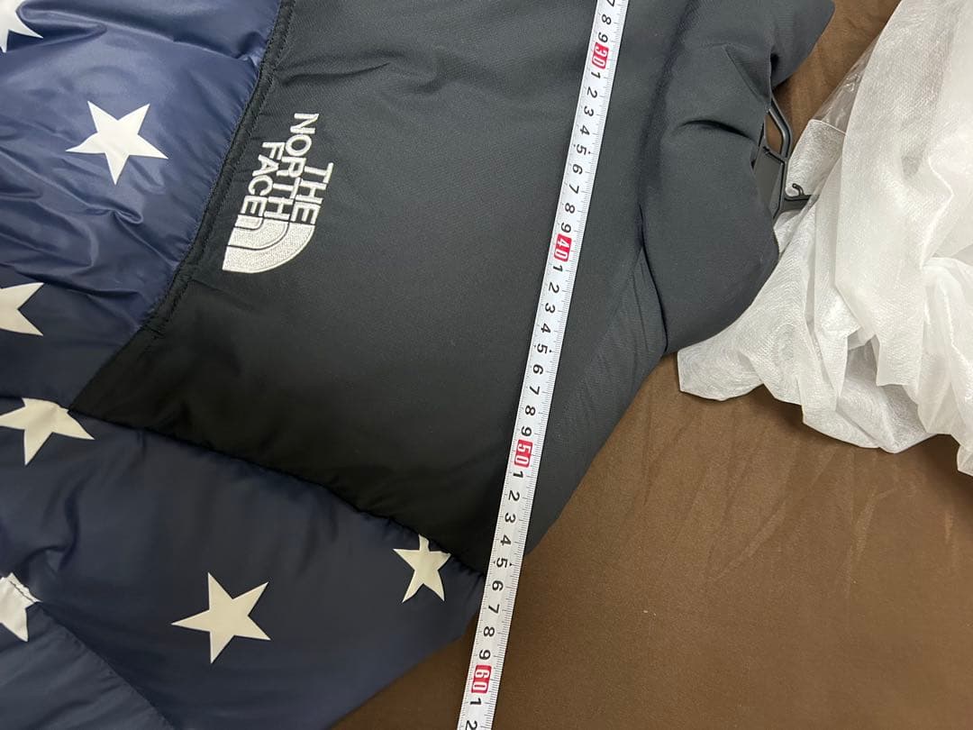 THE NORTH FACE ダウンジャケット 星柄 ネイビー