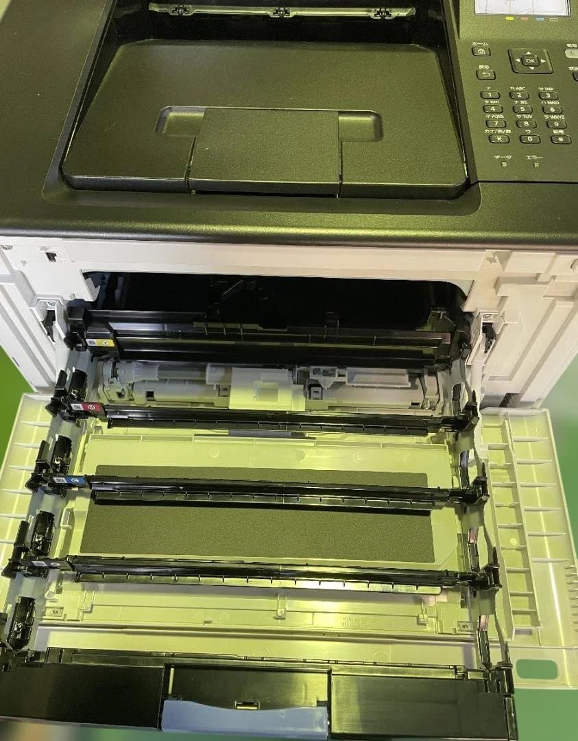 CANON A4カラーレーザー 印刷枚数たったの207枚 動作OK/トナー無