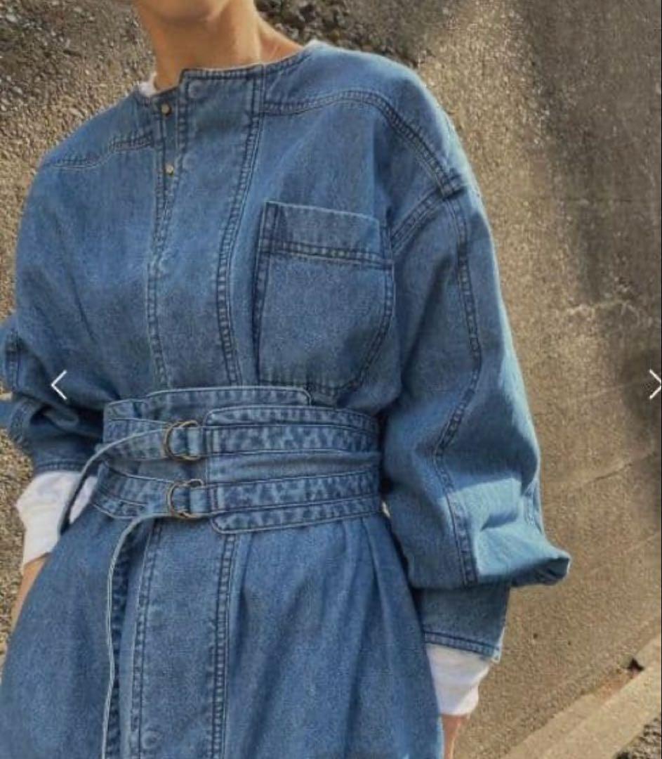 デニム　ワンピース　アメリヴィンテージ