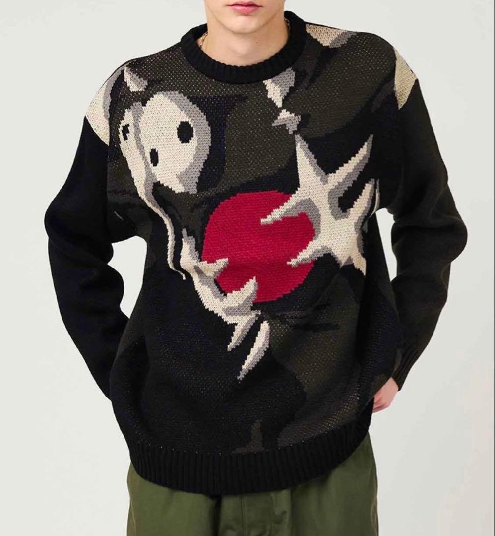 グラニフ×エヴァンゲリオン　ニット　L