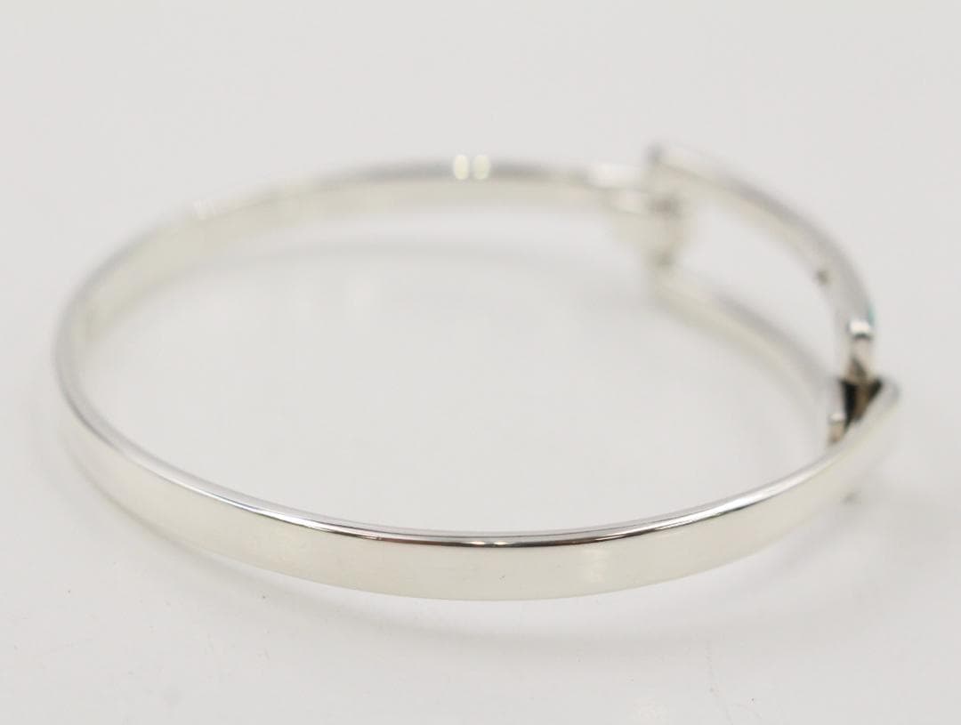 Tiffany & Co. シルバーバングル 専用ポーチ付き