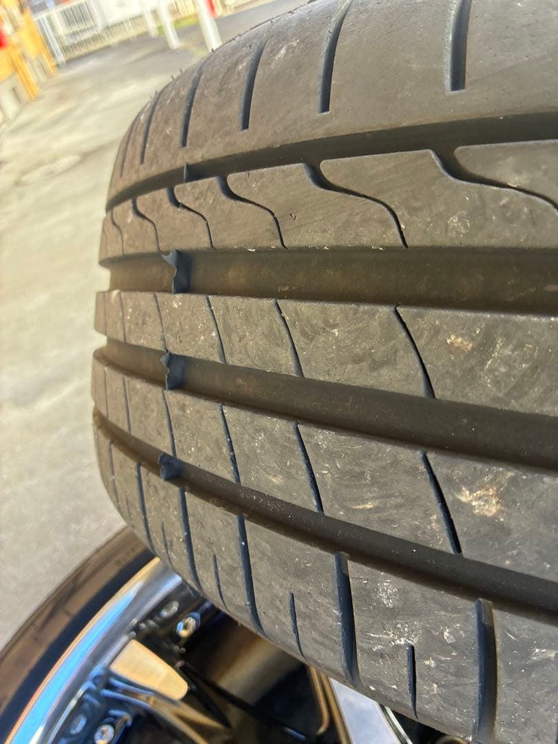 ワーク シュバート SC4 18インチ ホイールセット 215/45R18バリ溝