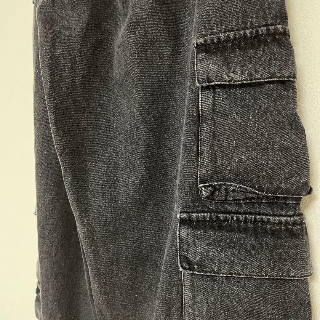 choromatuです★アディダス アディレニウム デニム カーゴパンツ