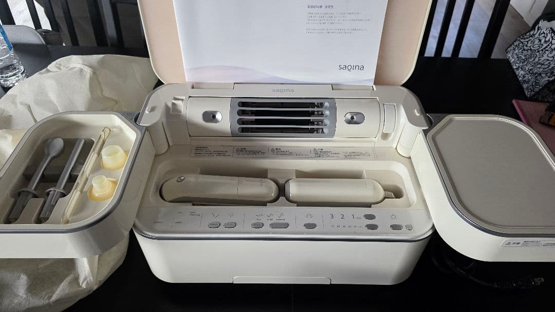 【付属品揃い・動作良好】サキナ BIJOU（ビジュー） 美顔器 本体セット