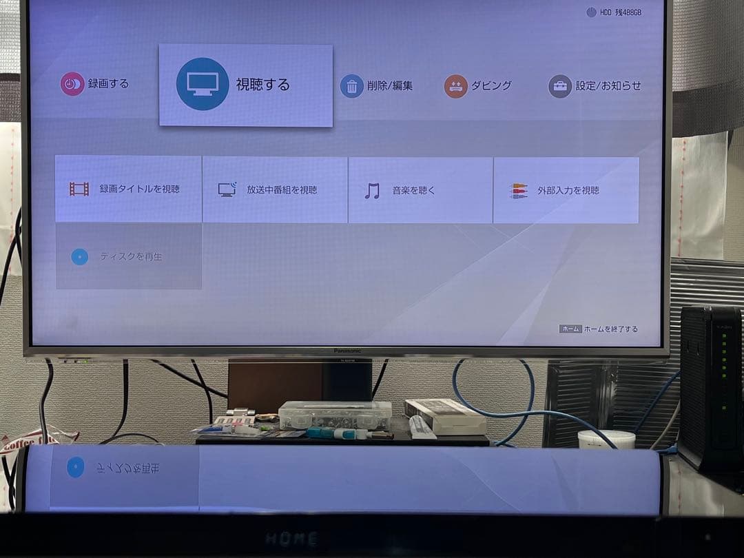 美品　4K 2番組録画　ソニー　ブルーレイレコーダー　BDZ-ZW500