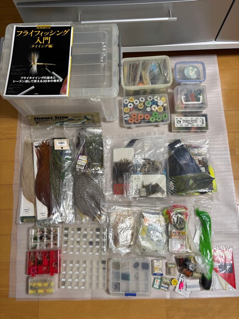 フライフィッシング FLY fishing マテリアル