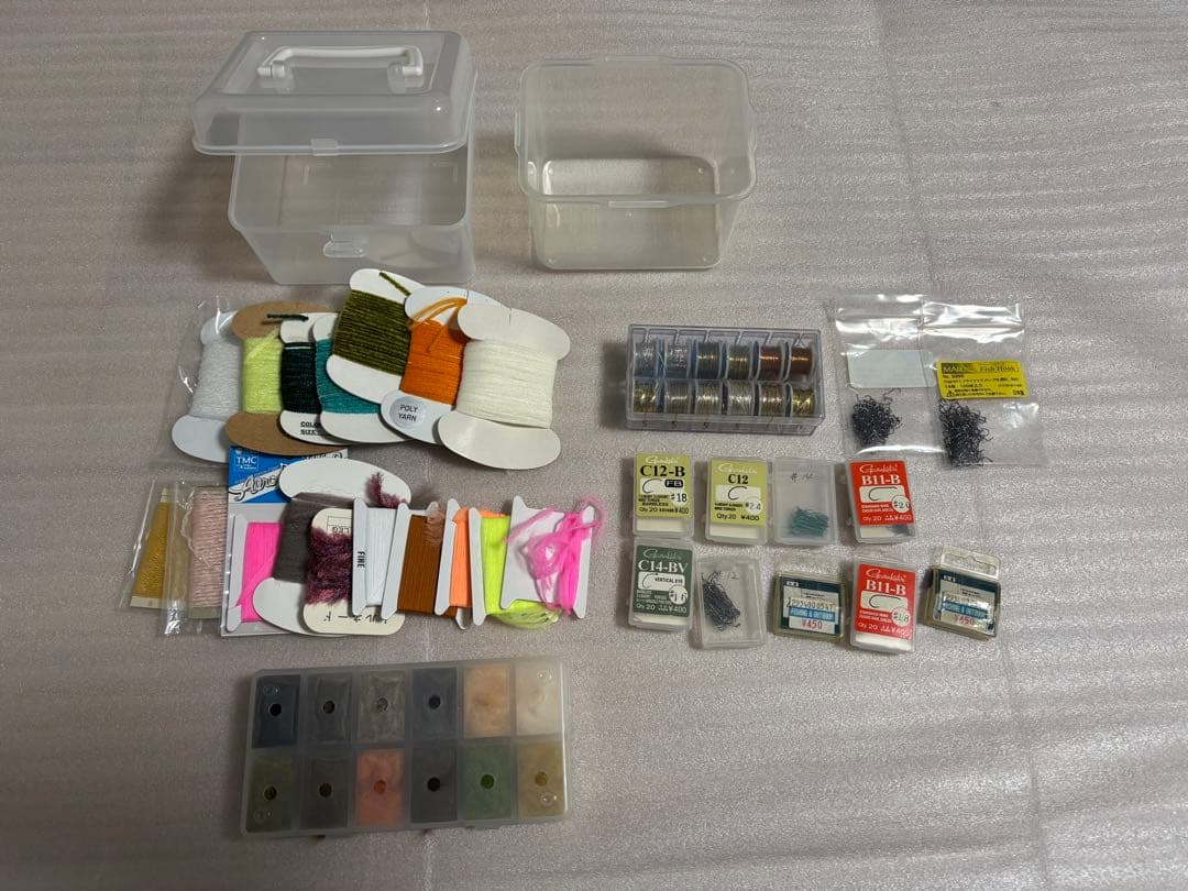 フライフィッシング FLY fishing マテリアル