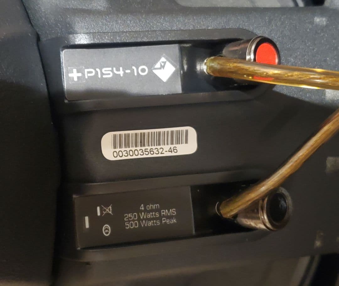 ロックフォード　 ウーファー