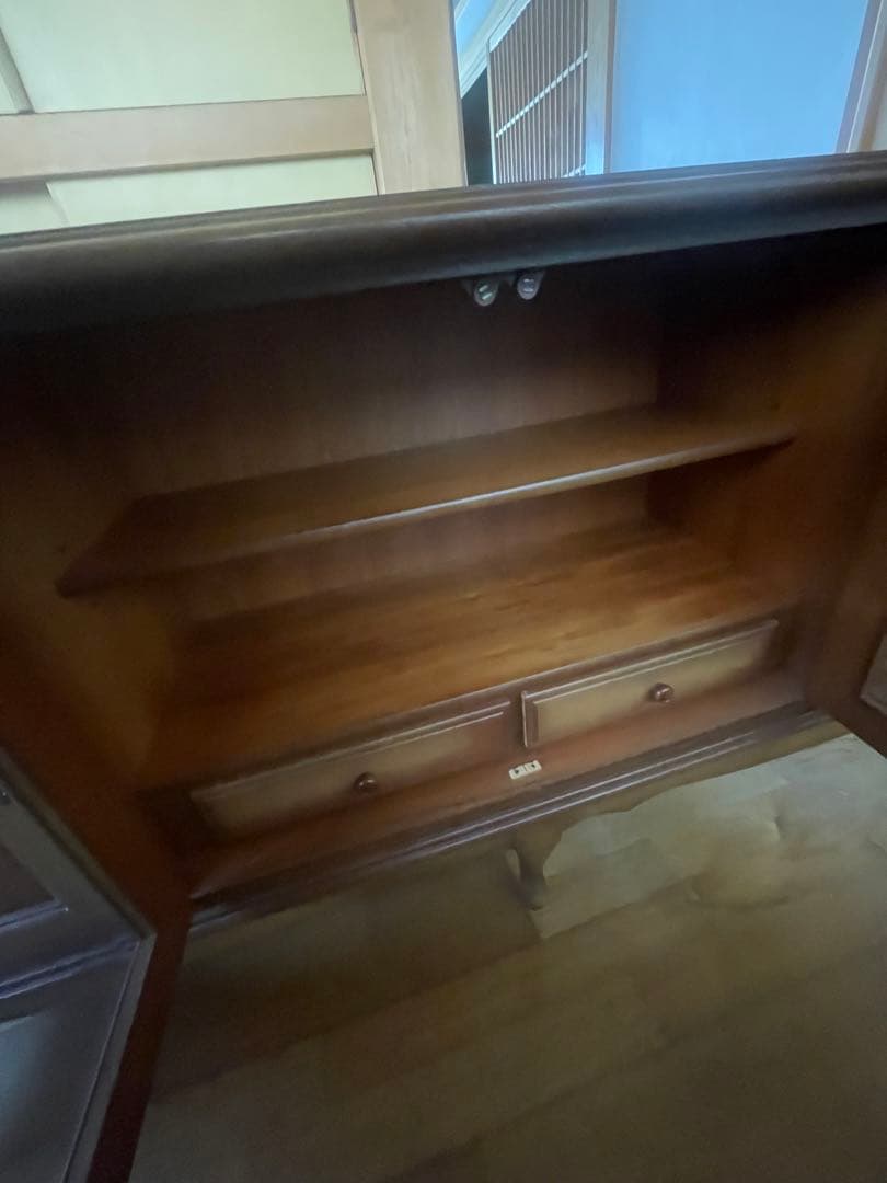 引取限定　maruni マルニ　キャビネット　サイドボード アンティーク 収納棚