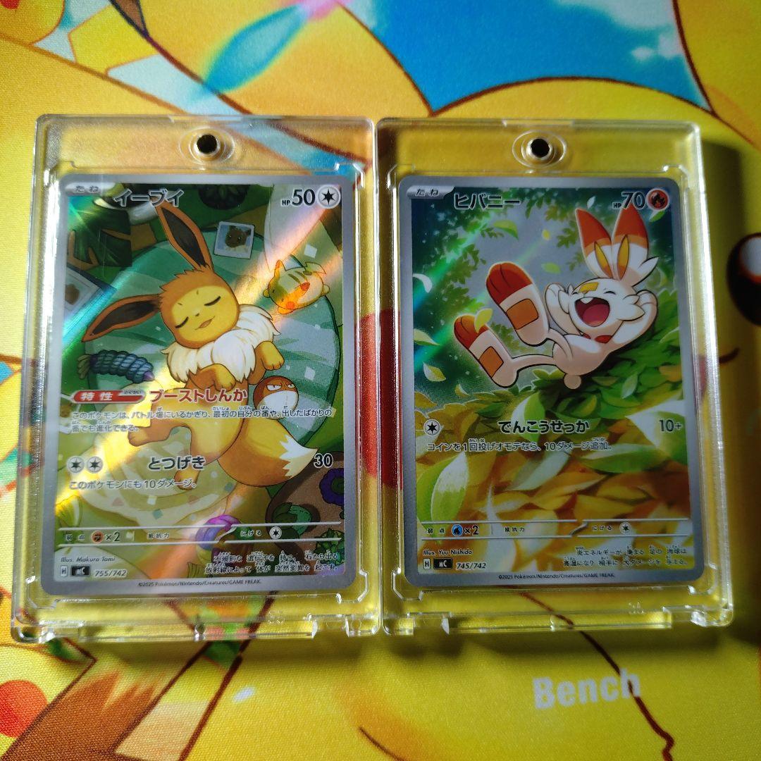 イーブイ ヒバニー 2枚セット