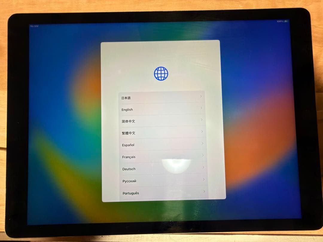 iPad Pro 12.9インチ256GB第1世代 Wi-Fiセルラーモデル