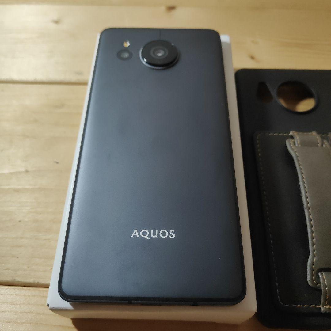 ジャンク扱い　AQUOS スマートフォン ケース付き