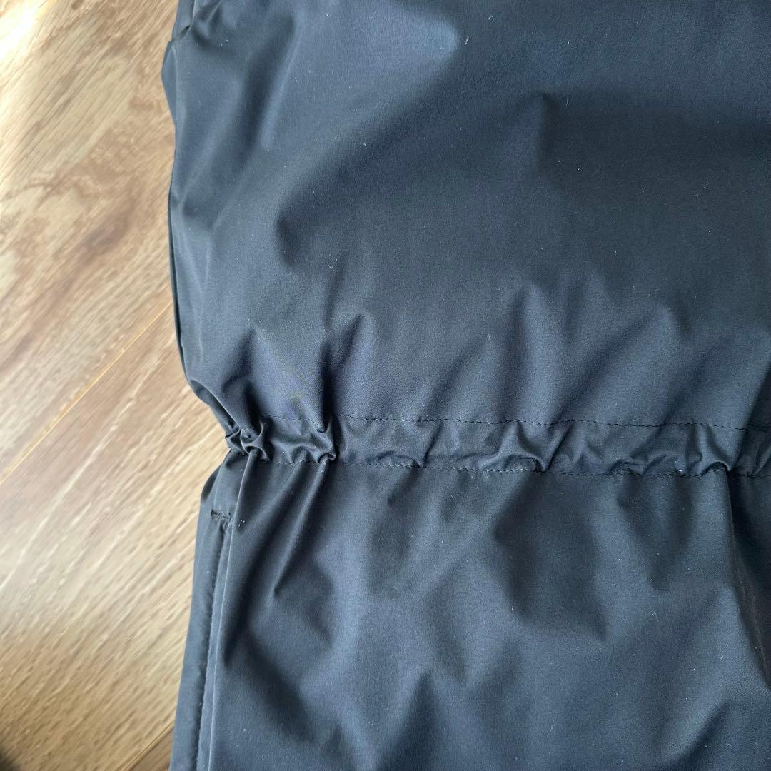 ＜H＞NYLON DOWN VEST/ダウンベスト M ブラック