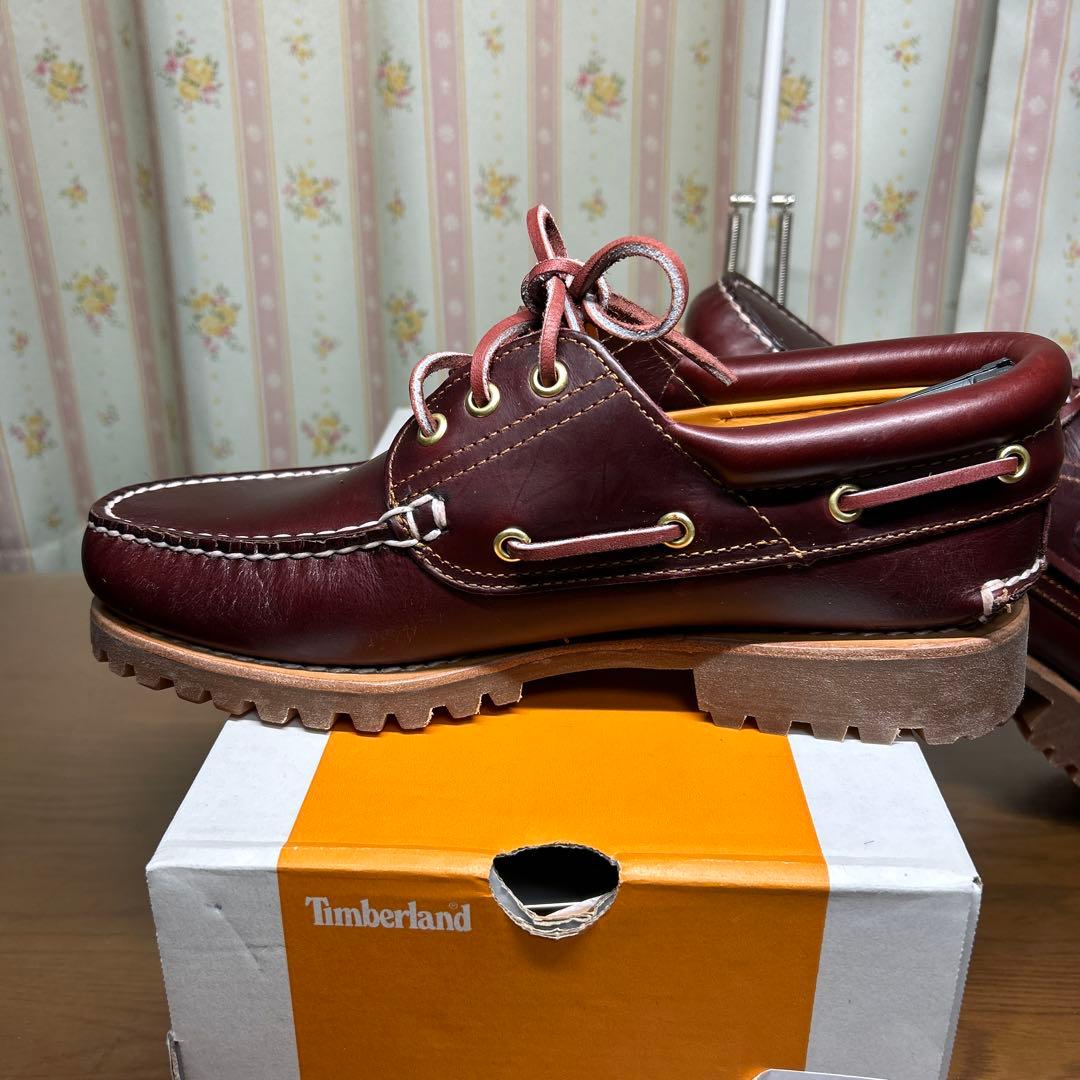 Timberland ティンバーランド 3eye バーガンディ　25.5