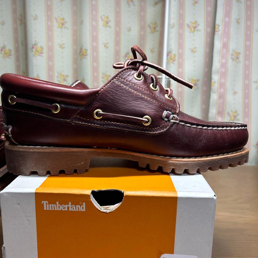 Timberland ティンバーランド 3eye バーガンディ　25.5