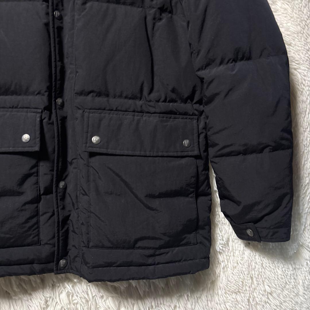 エディバウアー　カラコラム　ダウンジャケット　S表記　黒　フード