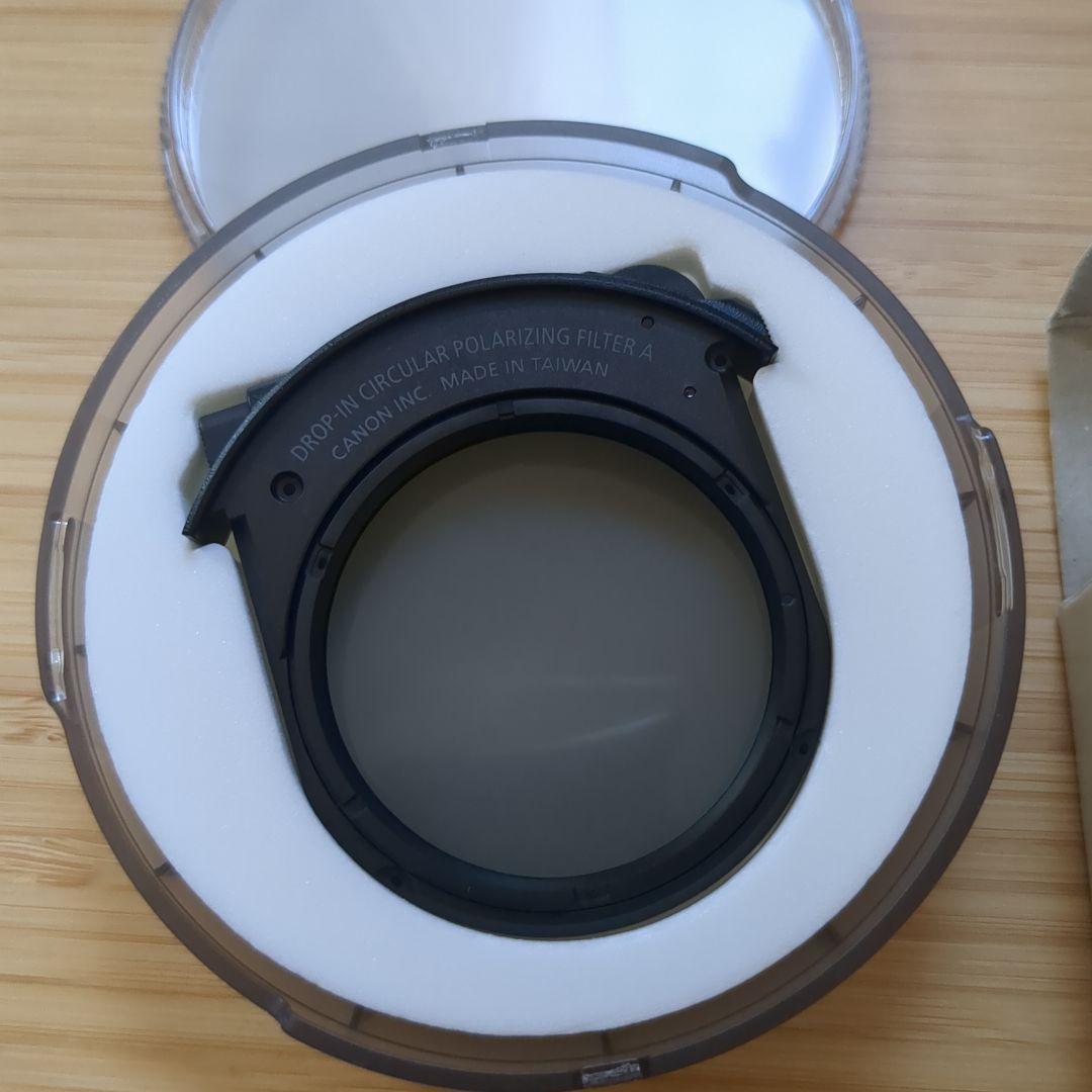 Canon ドロップイン　円偏光フィルター