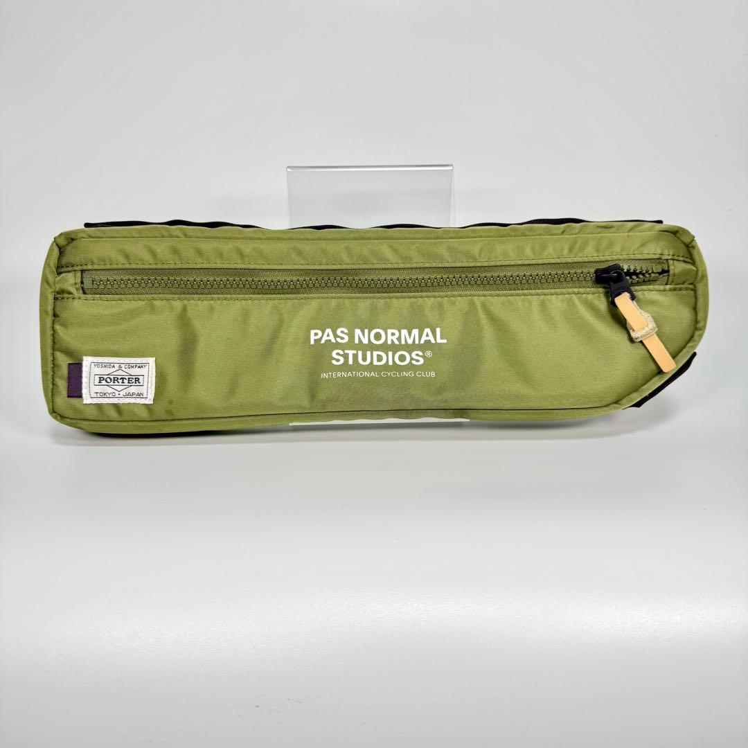 パスノーマルスタジオ × Porterフレームバッグ オリーブグリーン
