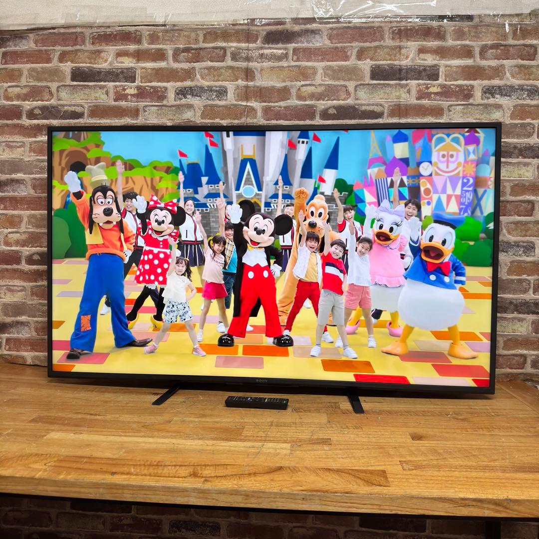 SONY 55V型 4K チューナーレス 液晶テレビ BRAVIA 動画アプリ○