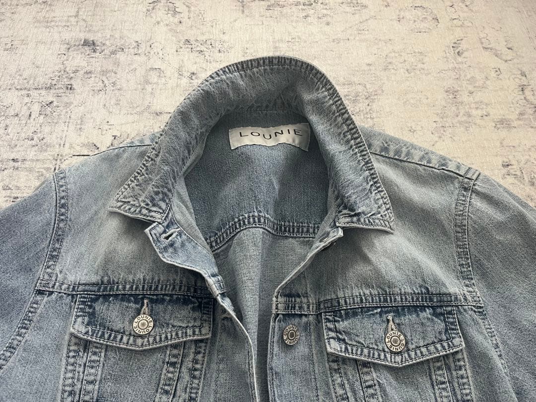 今期【LOUNIE】コンパクトデニムジャケット