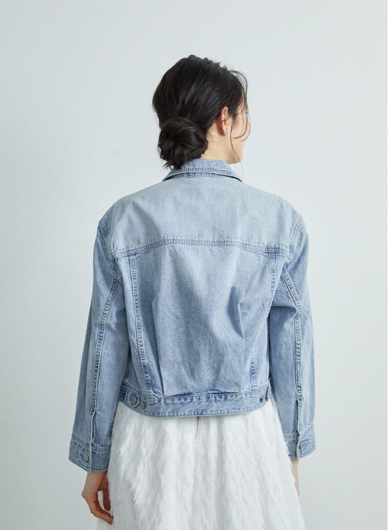 今期【LOUNIE】コンパクトデニムジャケット