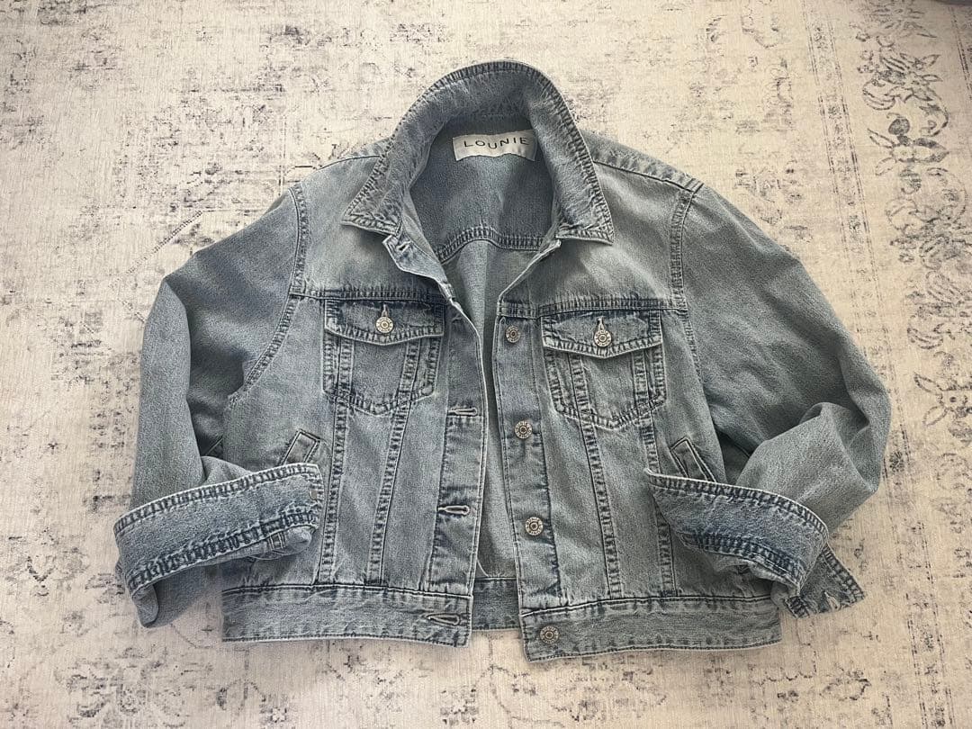 今期【LOUNIE】コンパクトデニムジャケット