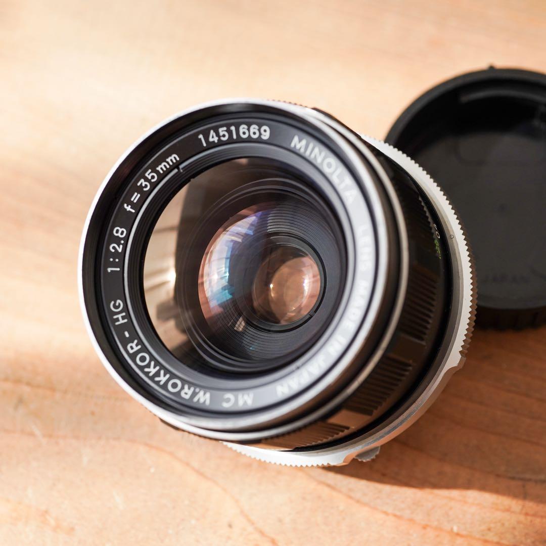 【美品】MINOLTA MC W.Rokkor-HG 35mm F2.8