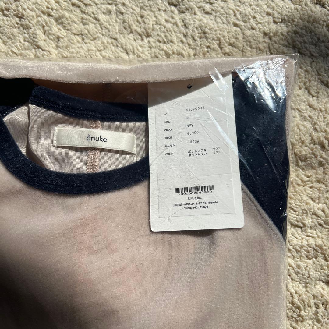 【新品！早い者勝ち】今だけ値下げ可アンヌークSheervelourTshirts