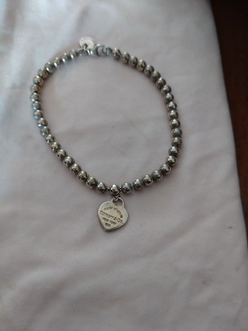 ターコイズハートチャーム ブレスレット