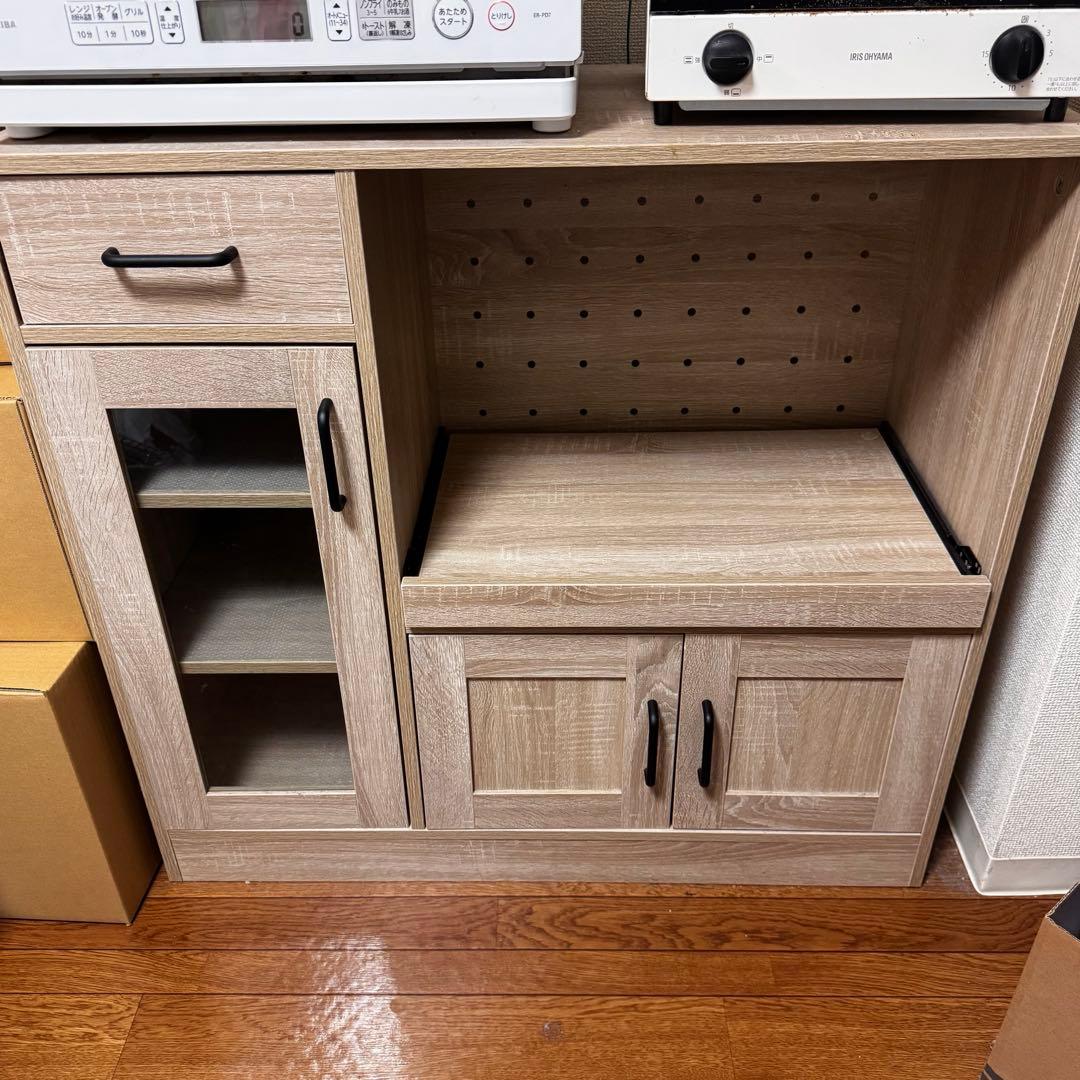 レンジ台　食器棚