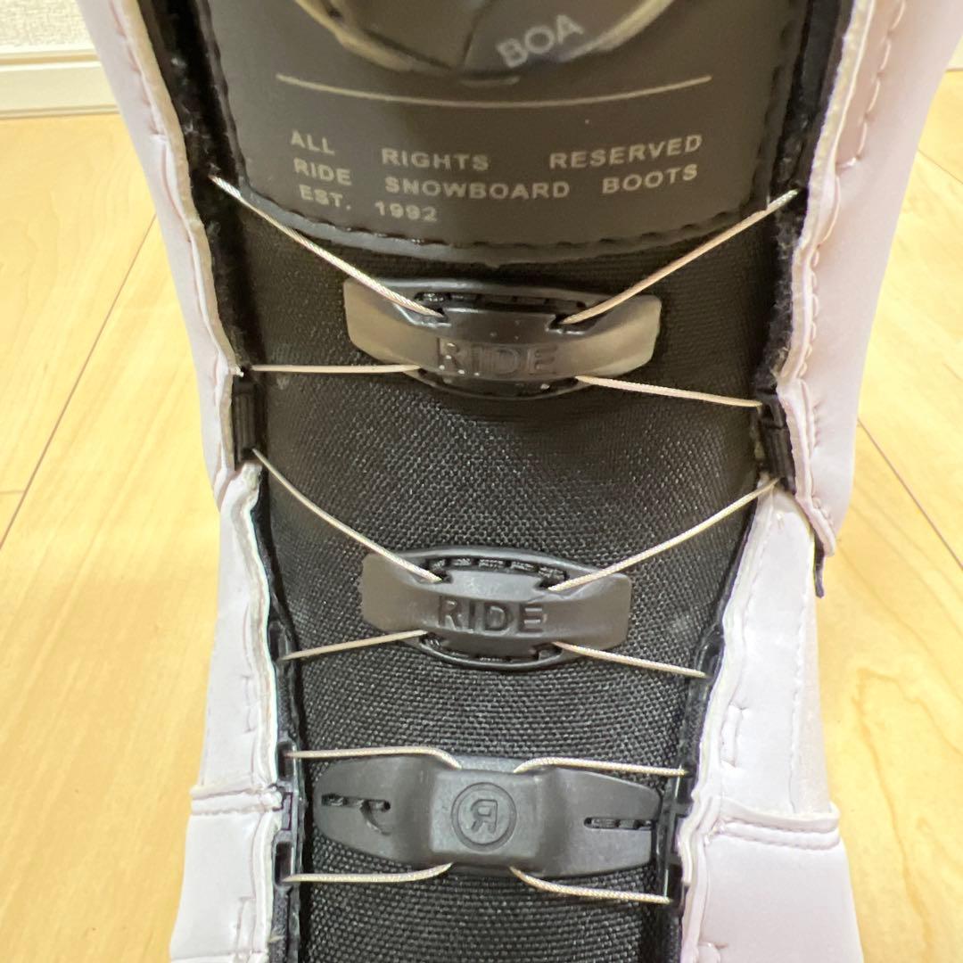 【比較的美品_即日発送】RIDE ライド スノボブーツ　SAGE サージ24cm