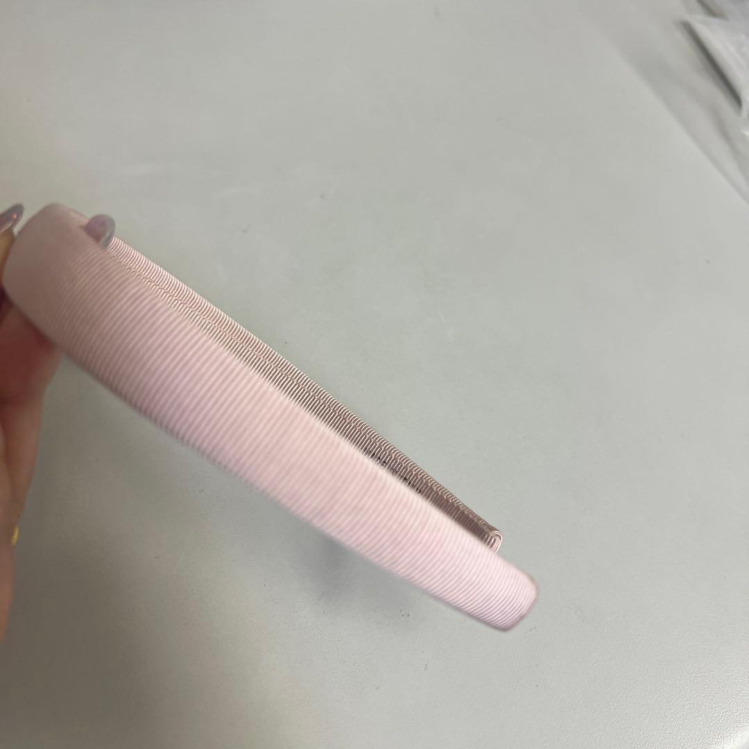 フェラガモ　リボン付きピンクヘアバンド